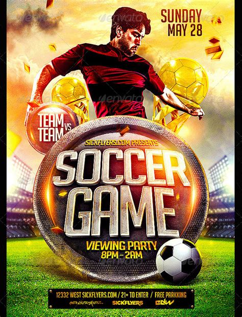 free soccer templates for photoshop.